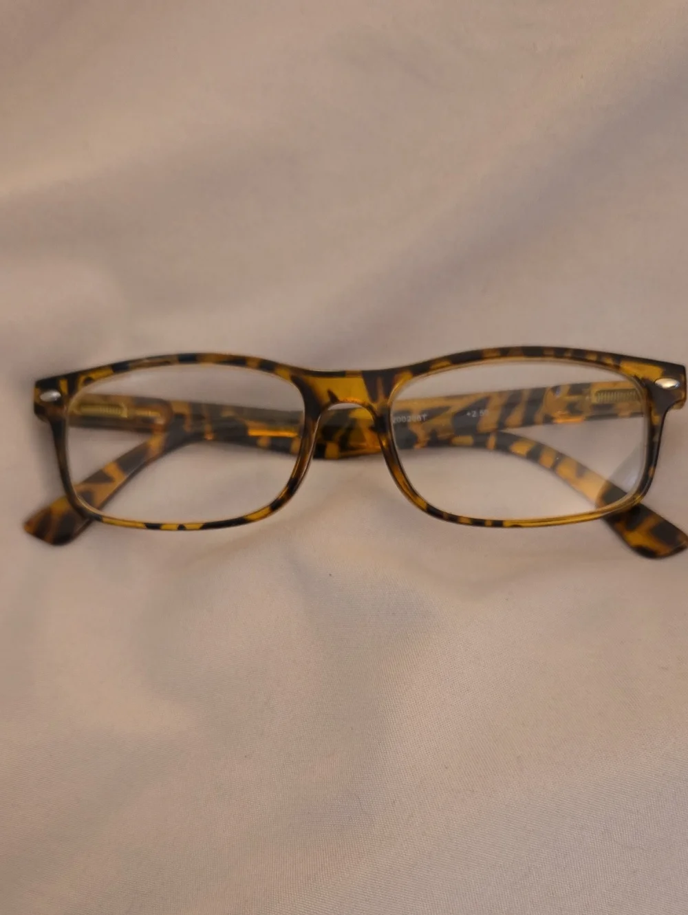 ICU EYEWEAR Tortoiseshell Rectangular Reading Glasses - +2.50